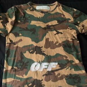 off white shirt large